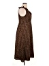 Talbots Animal Print Brown Casual Dress Size 14 - photo 4