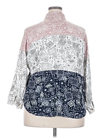 Cato 3/4 Sleeve Blouse (view 2)