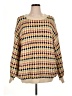 Perch by Blu Pepper Plaid Tan Pullover Sweater Size 1X - photo 1