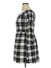 J for Justify Plaid Gray Black Casual Dress Size XL - photo 5