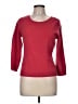 Garnet Hill Red Cashmere Pullover Sweater Size M - photo 1
