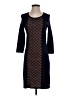 Spense Graphic Black Casual Dress Size XS - photo 1