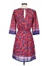 Everly 100% Polyester Paisley Red Casual Dress Size S - photo 2