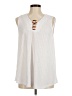 Notations Ivory Sleeveless Blouse Size M - photo 1