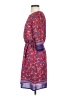 Everly 100% Polyester Paisley Red Casual Dress Size S - photo 5