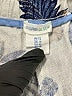 Sigrid Olsen Print Blue Linen Pants Size 12 - photo 7