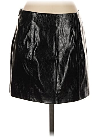 J.Crew Faux Leather Skirt (view 2)