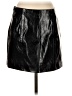 J.Crew 100% Polyurethane Black Faux Leather Skirt Size 0 - photo 2