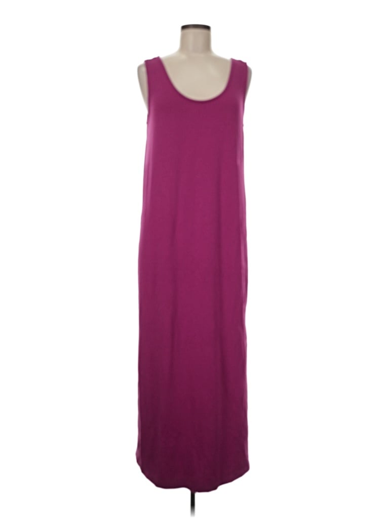 Pre-owned Lou & Grey Casual Dress In Purple