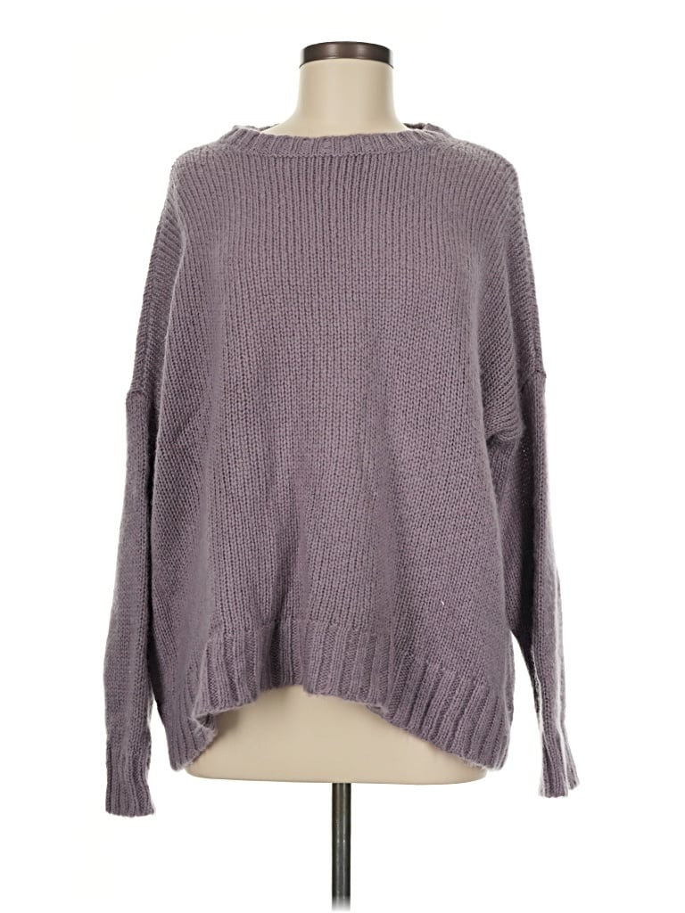 Pre-owned Wooden Ships Pullover Sweater In Purple