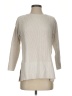 Wrap 100% Cotton Tan Turtleneck Sweater Size 4 - 6 - photo 1