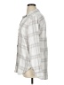 Jachs Girlfriend Plaid Gray Long Sleeve Button-Down Shirt Size XL - photo 5