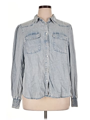 Jane and Delancey Long Sleeve Button-Down Shirt (view 1)