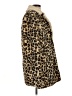 Gap 100% Polyester Animal Print Gold Coat Size XS - photo 4