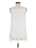 Cal Style Ivory Sleeveless Blouse Size M - photo 2