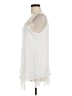 Cal Style Ivory Sleeveless Blouse Size M - photo 5