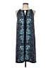 Max Edition Paisley Blue Casual Dress Size S - photo 1