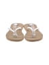 Reef Silver Tan Flip Flops Size 9 - photo 2