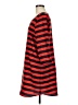 Gap Outlet 100% Polyester Stripes Red Casual Dress Size M - photo 5