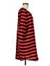 Gap Outlet 100% Polyester Stripes Red Casual Dress Size M - photo 4