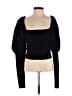Alice + Olivia Black Cardigan Size S - photo 1