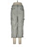 Caribbean Joe 100% Cotton Gray Cargo Pants Size 10 - photo 2