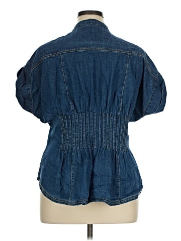 Pilcro Denim Vest (view 2)