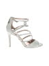 Badgley Mischka Silver Sandals Size 5 1/2 - photo 1