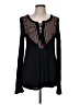 Boston Proper 100% Rayon Black Long Sleeve Blouse Size M - photo 1