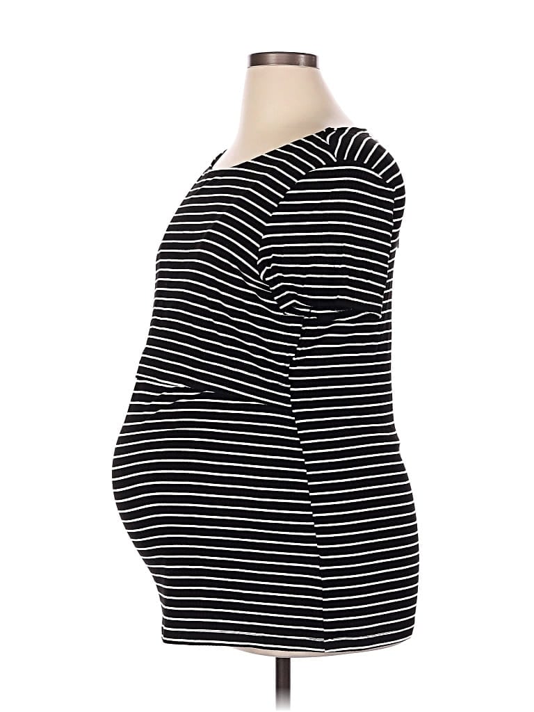 Seraphine 3/4 Sleeve T-shirt In Black