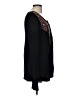 Boston Proper 100% Rayon Black Long Sleeve Blouse Size M - photo 4