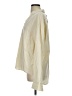 Monki 100% Cotton Ivory Long Sleeve Blouse Size S - photo 5