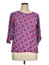 Escapada 100% Rayon Pink 3/4 Sleeve T-Shirt Size XL - photo 1