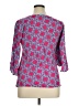 Escapada 100% Rayon Pink 3/4 Sleeve T-Shirt Size XL - photo 2