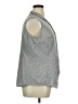 misook Gray Sleeveless Button-Down Shirt Size XL - photo 4