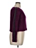 Bisou Bisou 100% Cotton Purple Pullover Sweater Size XL - photo 4