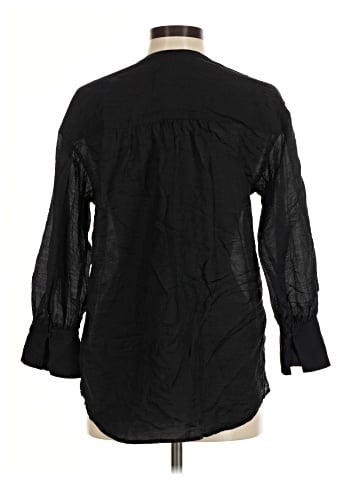 Express 3/4 Sleeve Button-Down Shirt (view 2)