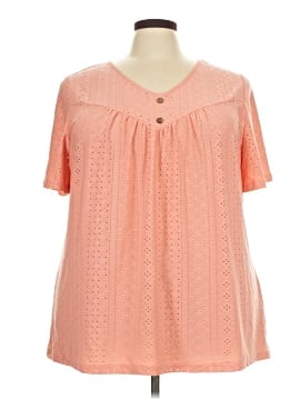 BLOOMCHIC Short Sleeve Blouse (view 1)