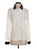 Have 100% Polyester Animal Print Ivory Long Sleeve Blouse Size S - photo 1