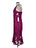 Siena 100% Polyester Purple Cocktail Dress Size 4 - photo 5