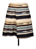 Chloe Oliver Stripes Blue Casual Skirt Size 10 - photo 1
