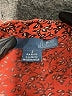 Dil 100% Polyester Paisley Red Casual Dress Size 2 - photo 7