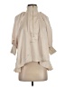 Glam Ivory 3/4 Sleeve Blouse Size S - photo 1