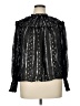 Express Black Long Sleeve Blouse Size XL - photo 1