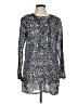 Hiho 100% Cotton Gray Long Sleeve Blouse Size M - photo 1