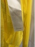 Rick Owens 100% Tencel Yellow Pullover Hoodie Size S - photo 8