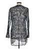 Hiho 100% Cotton Gray Long Sleeve Blouse Size M - photo 2