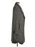 Express Houndstooth Gray Wool Coat Size M - photo 4