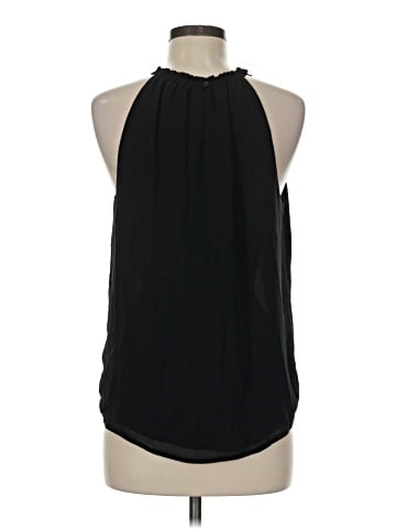 Olivia Grey Sleeveless Blouse (view 2)