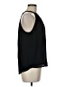 Olivia Grey Black Sleeveless Blouse Size M - photo 4